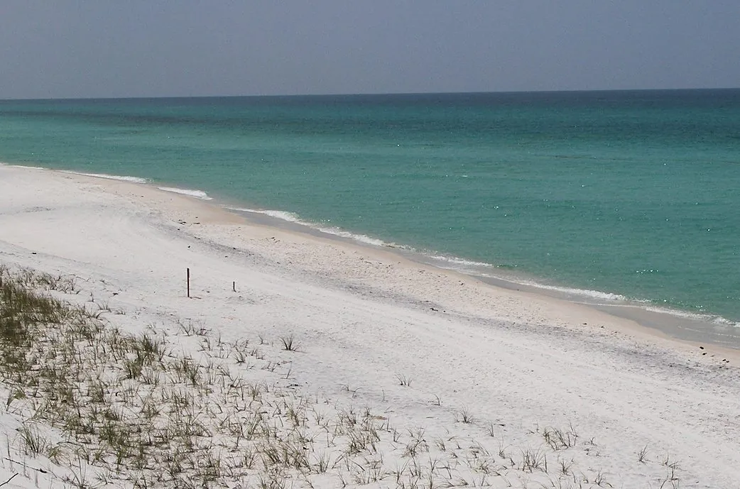 White sand and turquoise water at Grayton Beach State Park