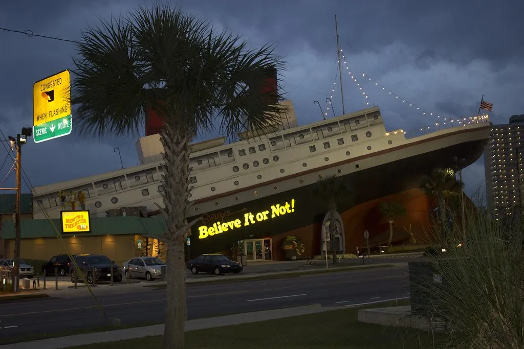 Ripley's Believe It or Not! building on Front Beach Road