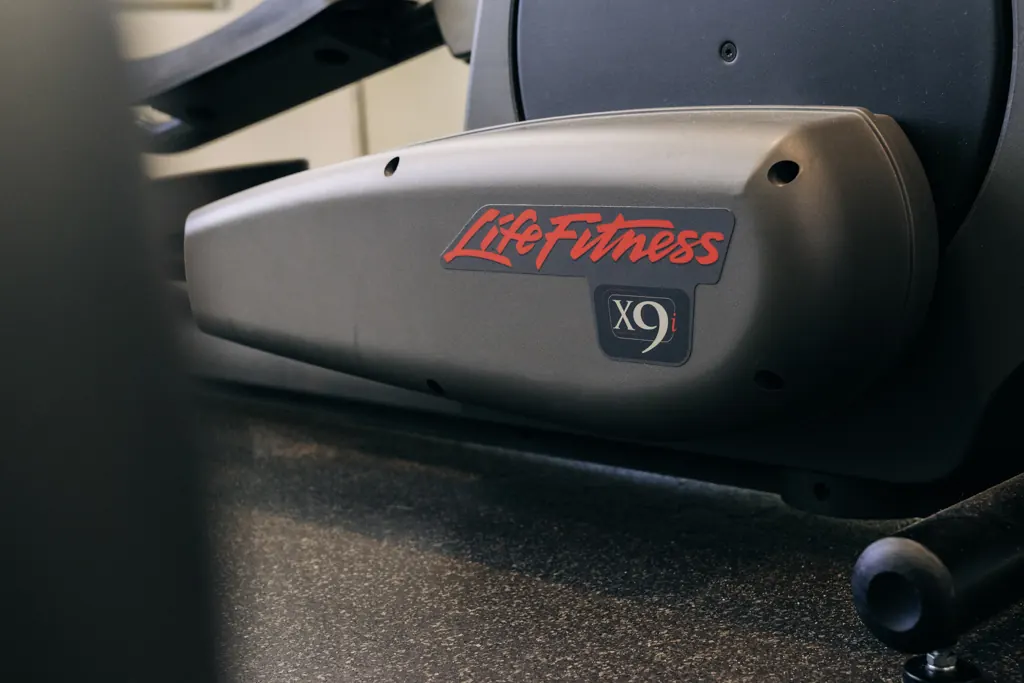 Life Fitness elliptical in the fitness center